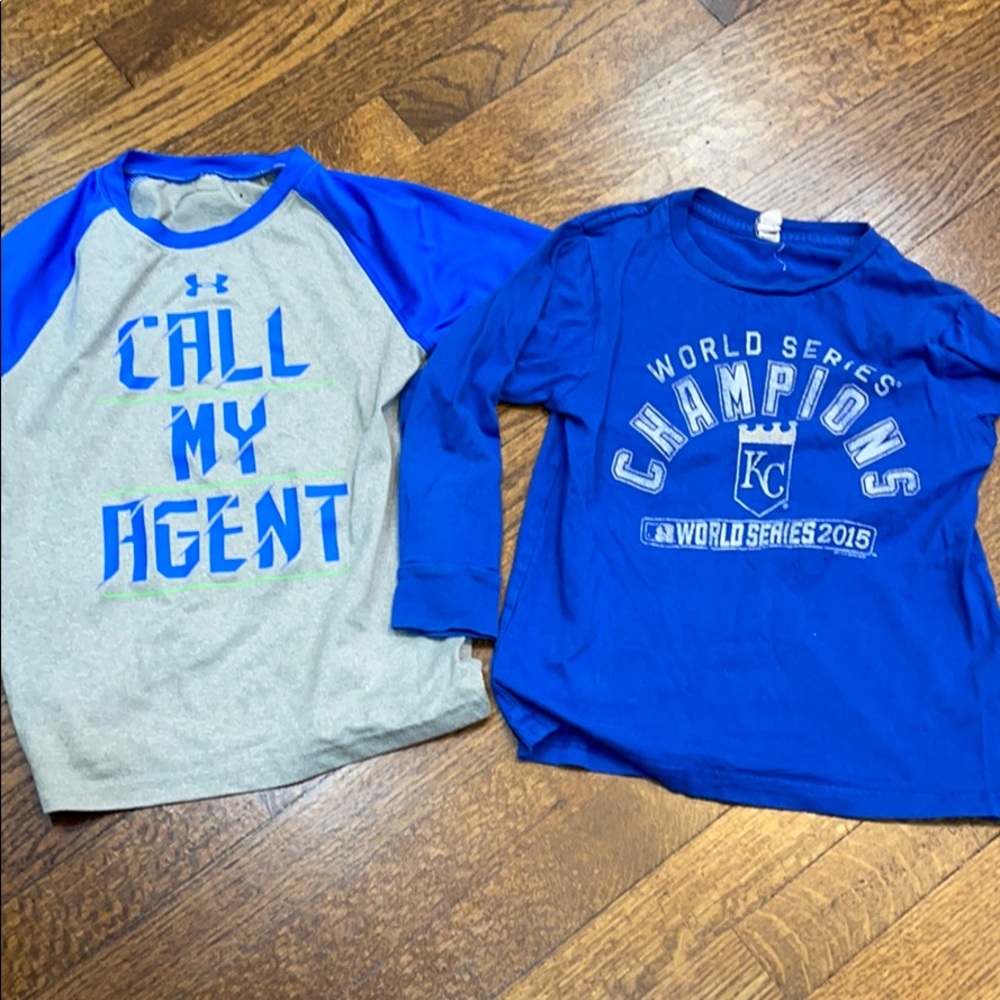 Boys baseball long sleeve sz5/6